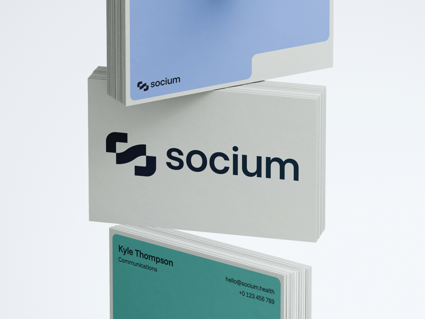 Socium Health – Visual Identity branding graphic design logo