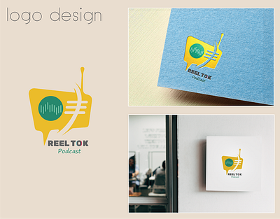 Reel Tok branding design graphic design logo