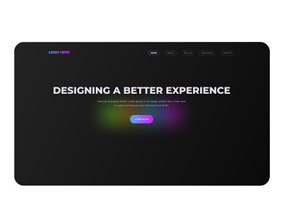 Design company header section design modern ui modern website ui design uiux design ux design website uiux website uiux design