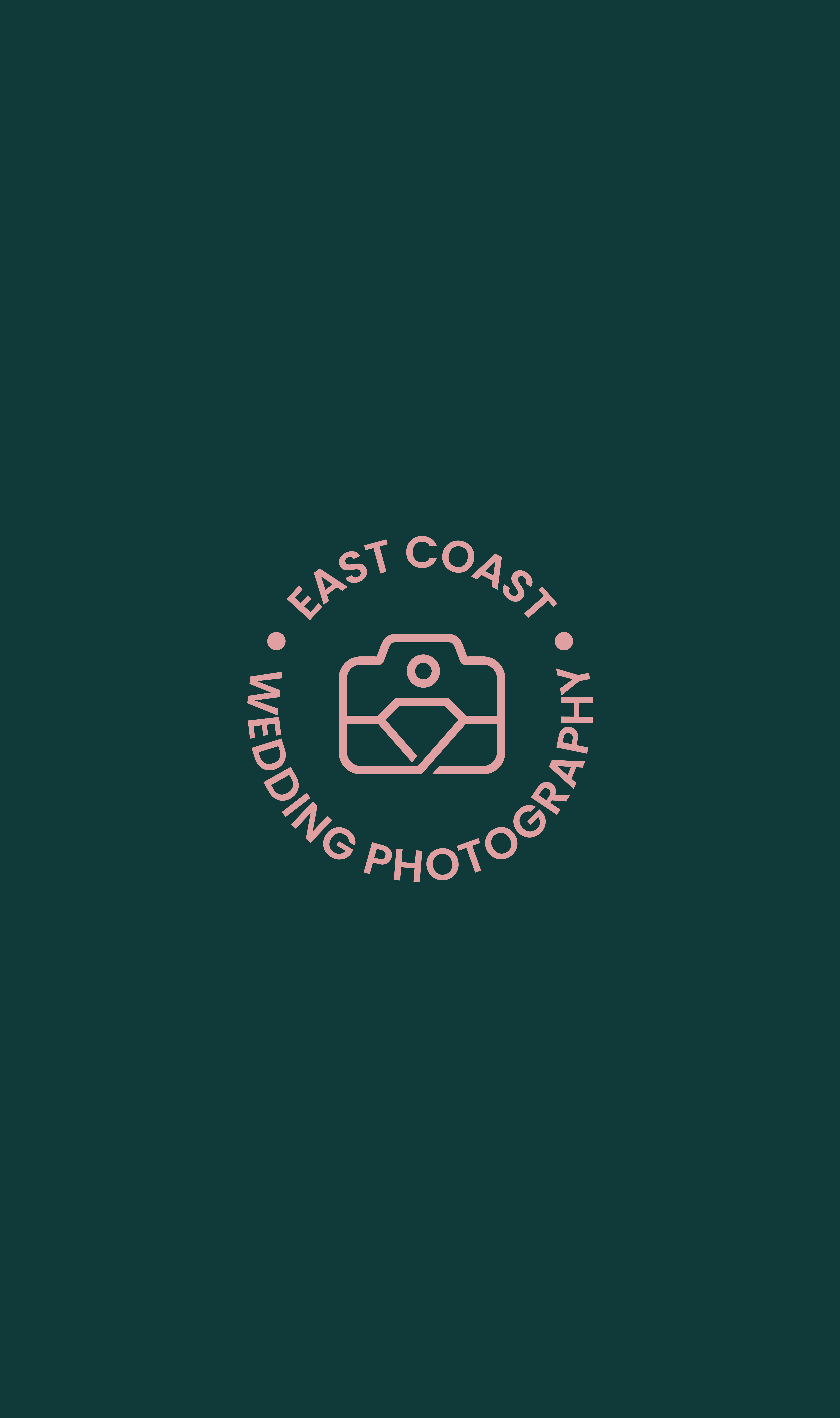 East COAST - Wedding Photography Logo design branding bridal camera elegant feminine florist gold lens lifestyle logo luxury marriage minimalist monogram photographer photography script shutter signature wedding