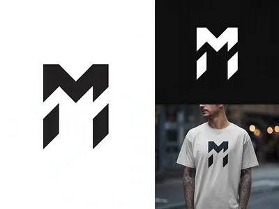 Monogram letter m logo design ai automation brand branding design icon identity letter letterm logo logodesign logodesigner logotype mark minimalist mlogo mmonogram symbol tech typography