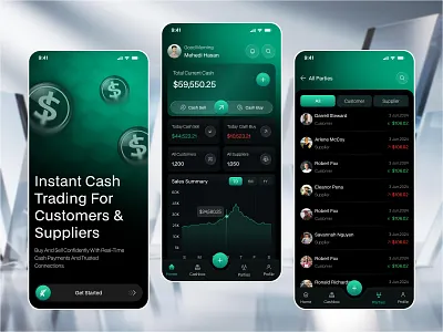 Financial Management Mobile App UI/UX Design finance app finance app ui finance management app finance mobile app financial management financial mobile app mobile finance mobile finance app money app money manager app personal finance app