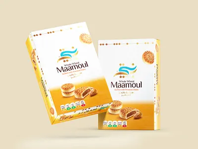 Maamoul Packaging design box design brand identity label labeldesign packagedesign packaging packagingdesign print product packaging typography
