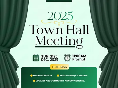 Town Hall Meeting Design