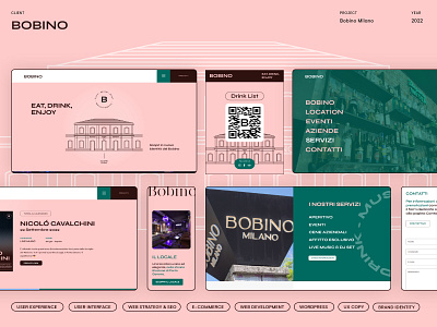 Bobino - Website & E-Commerce Design app branding design e commerce graphic design illustration logo ui ux