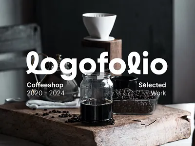 Logofolio #1 Coffee Shop Selected Work 2020 - 2024 brand branding coffee coffee branding coffee logo coffee shop design logo logo design logofolio logomark mascot monogram portfolio symbol wordmark