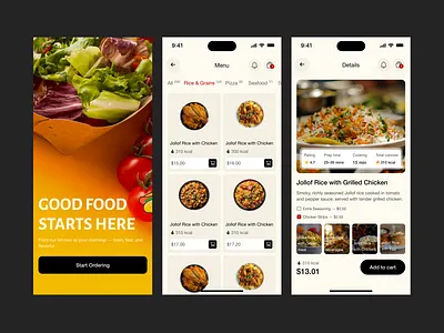 Food App apetite app app design design eat food food app food delivery app interface ios mobile mobile app design mobileapp ordering app product design recipe recipe app ui uiux ux