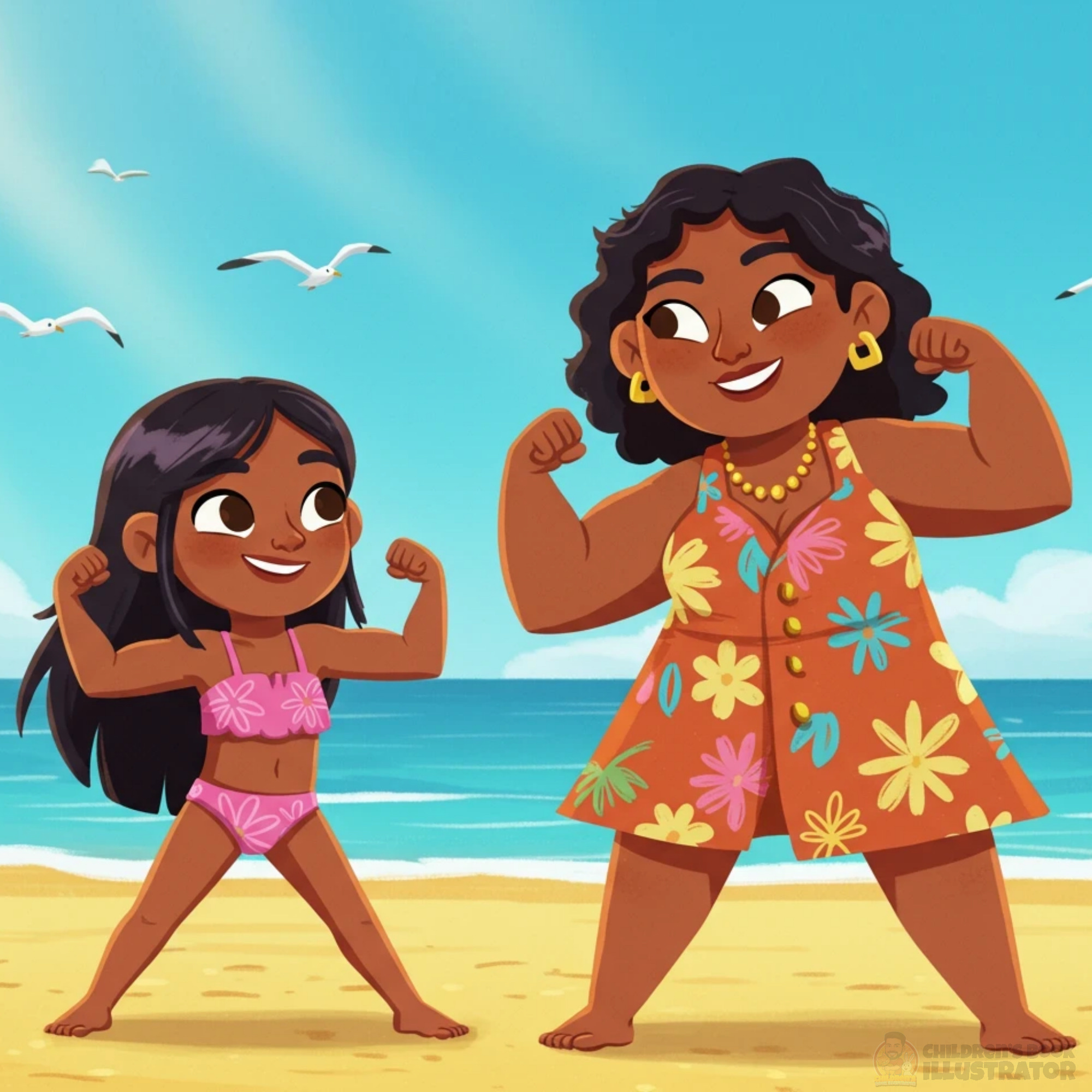 Example of Custom Children's Book Illustrations