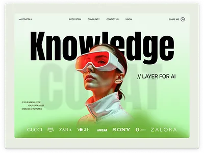 Knowledge - AI Website Landing Page ai ai bot ai chatbot ai design x ai landing page ai platform ai powered design platform ai website ang artificial intelligence artificial intelligence website edtech landing page education website elearning platform elearning website future homepage knowledge ai machine learning website web design