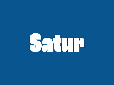 Satur logo logo logotype