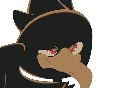 Crow holding a grudge… bird pokemon