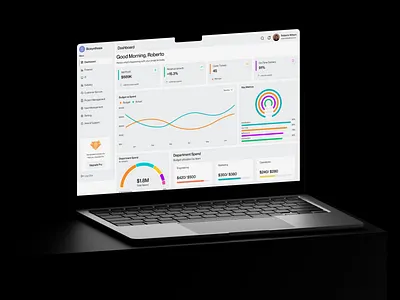Business Performance Dashboard analytics dashboard dashboard design design systems figma design financial dashboard product design product ui saas design ui design