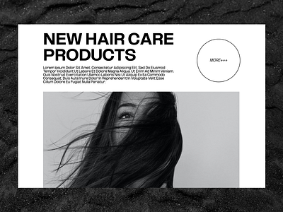 Home page design for hair care products 001 daily ui daily ui challenge e commerce home page landing page shop ui web design