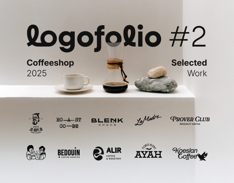 Logofolio #2 Coffee Shop Selected Work 2025 brand branding coffee coffeeshop design lettermark logo logo coffee logo design logofolio logomark logotype portfolio portofolio roastery coffee symbol wordmark