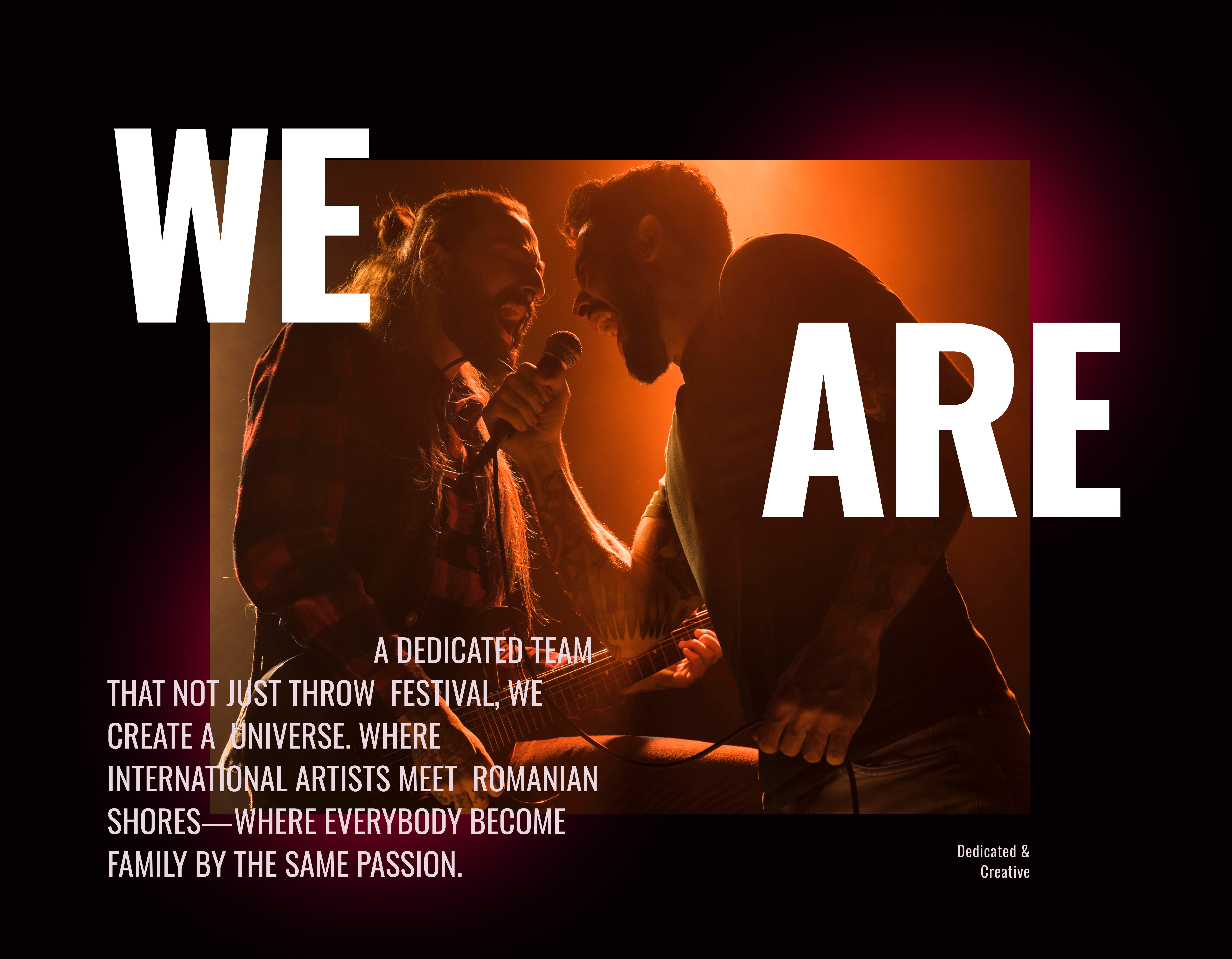 Homepage Redesign about concept festival homepage music redesign section ui uiux design ux website