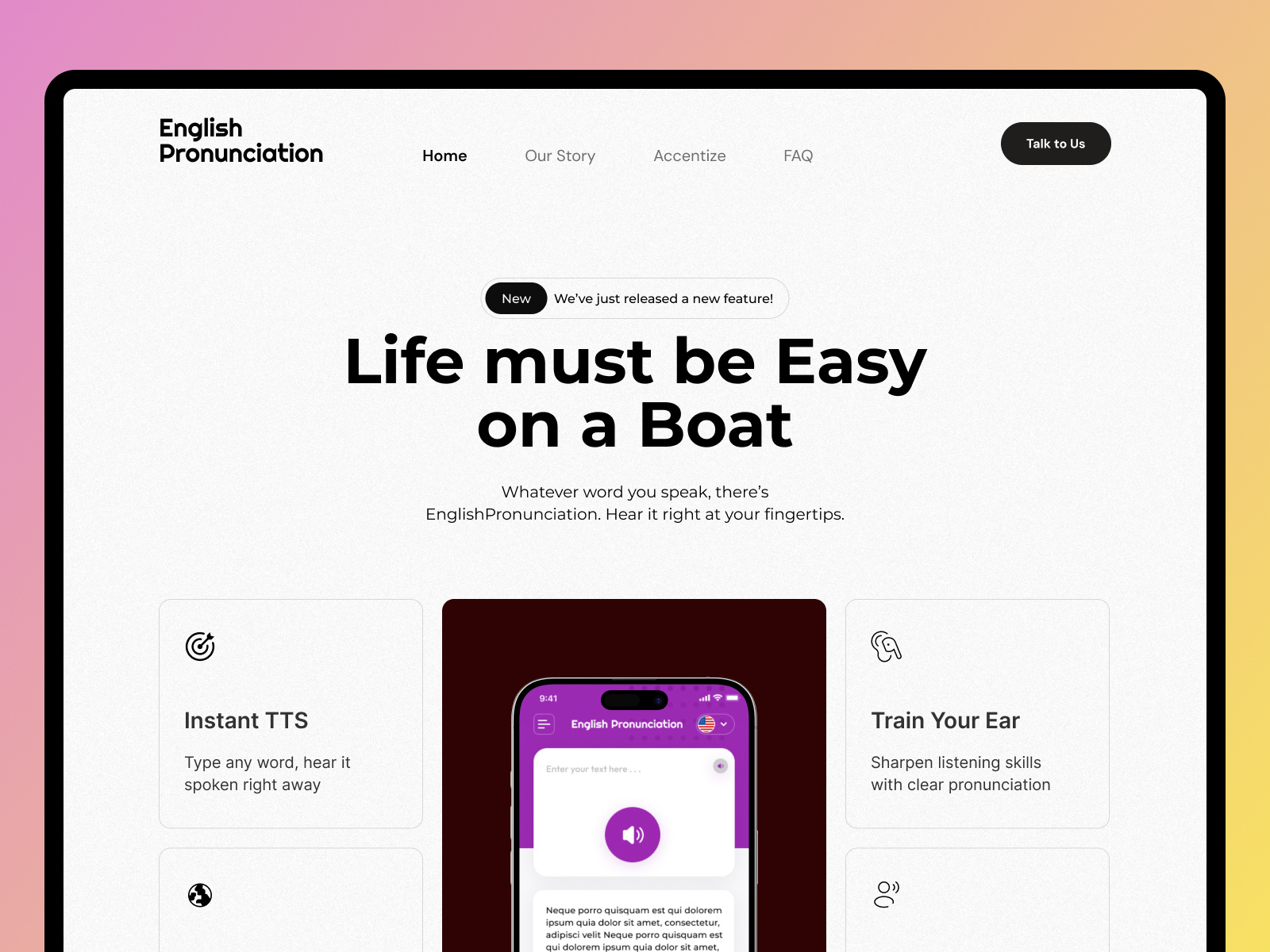 Example of Design Website Or Landing Page 