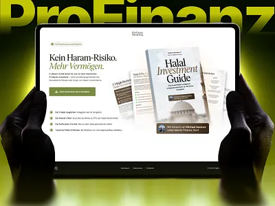 Investment book Landing Page: UX/UI for Financial Education book call to action clean design conversion optimization edtech figma financial education fintech investment landing page live workshop online course saas social proof trust signals typography ui ux webinar