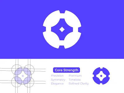 Design Community, agency logo design branding community community logo community logo design creative logo design design agency design agency logo floral logo graphic design logo logo identity logos modern logo print symmetry vector web 3 logo web design logo web development logo