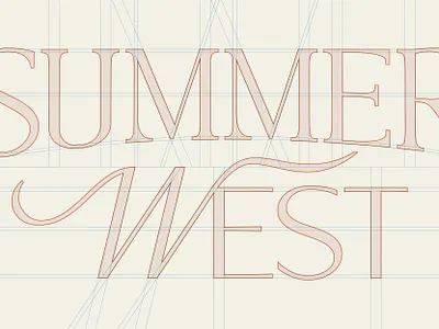 Custom Bourbon Logotype Design bourbon branding brand identity branding custom type custom typography graphic design logotype type inspiration typography typography design western type whiskey branding wordmark