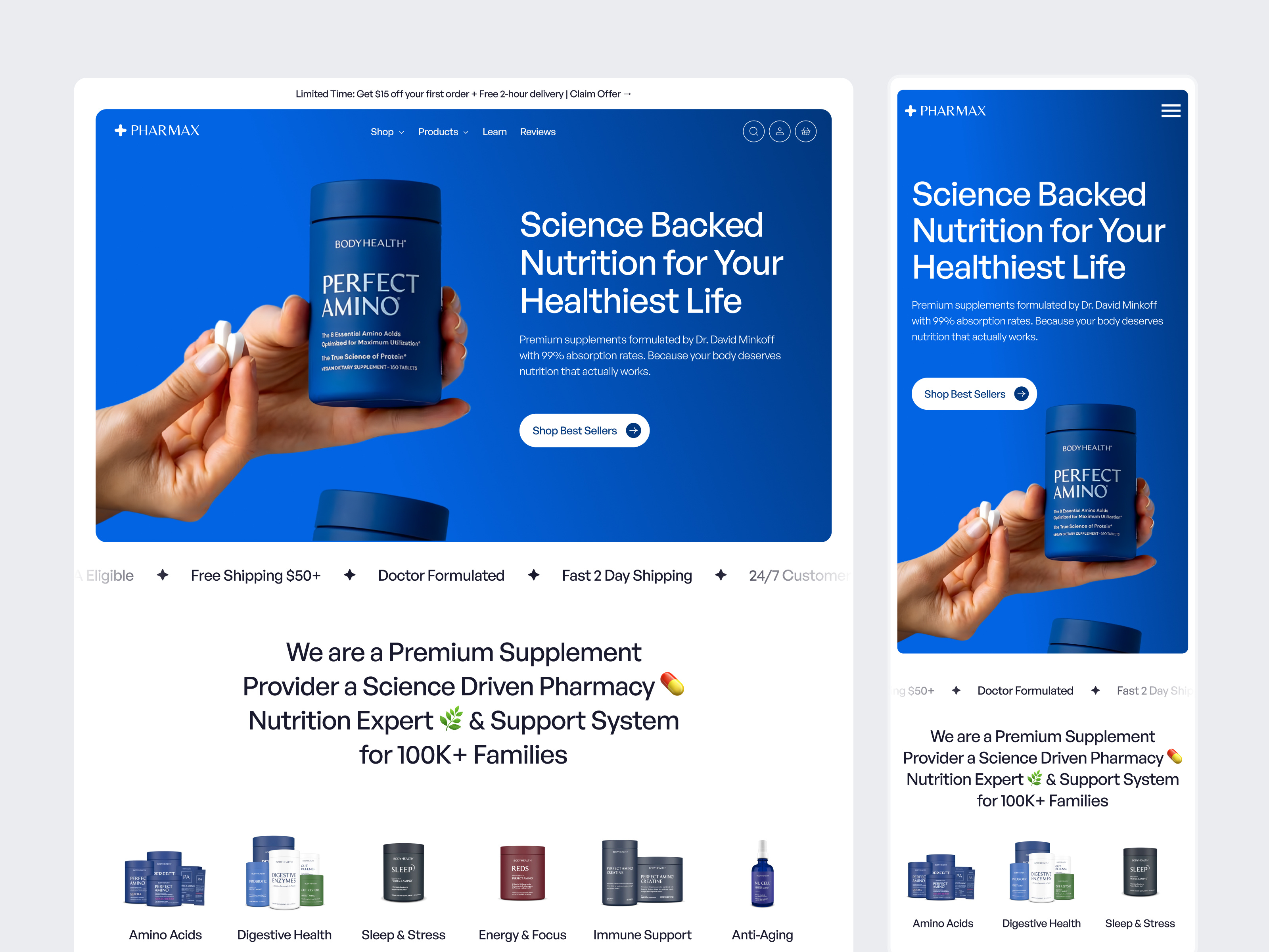 Example of Ecommerce Website Design