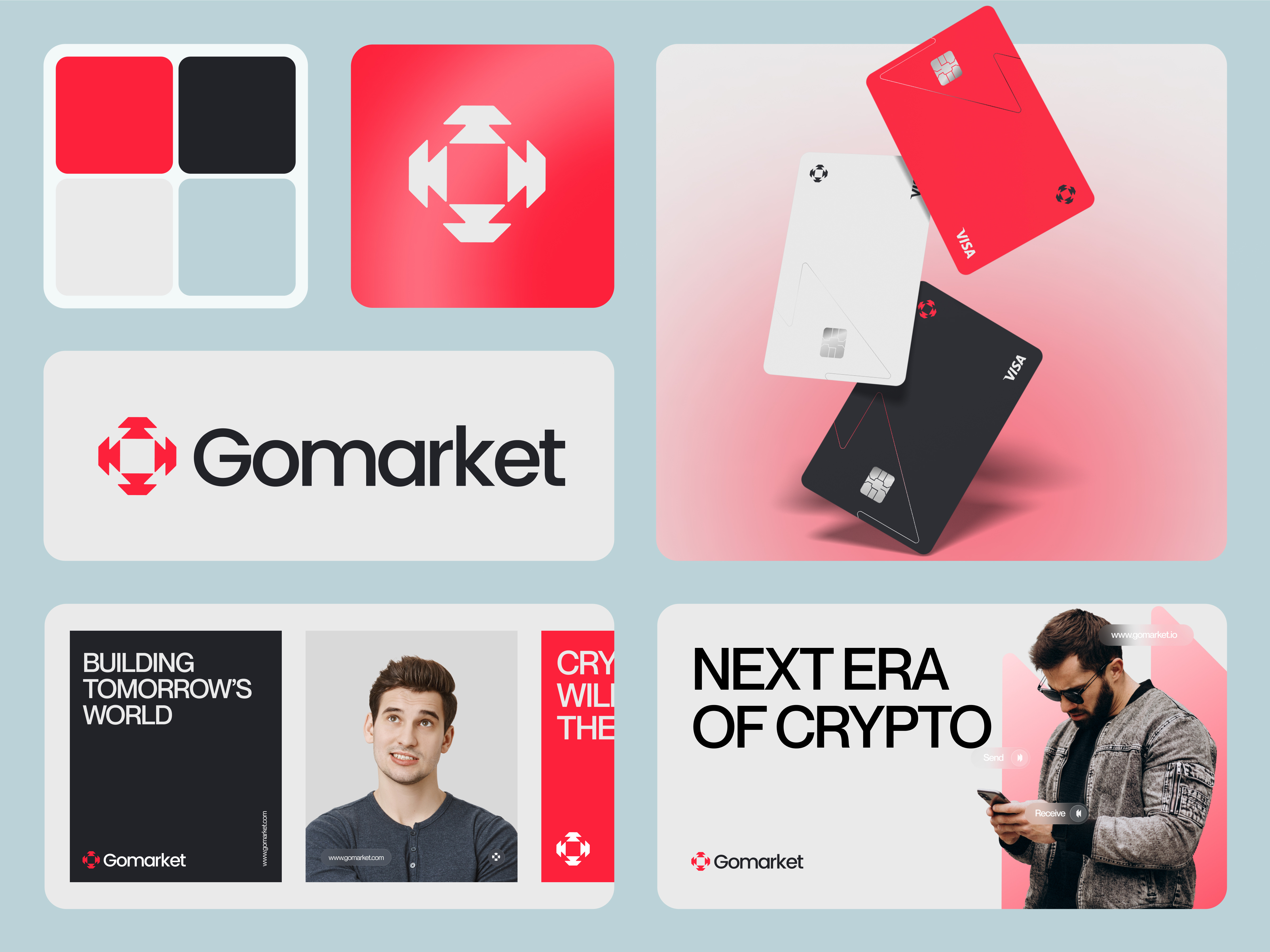 Example of Crypto Branding ✦ Gomarket