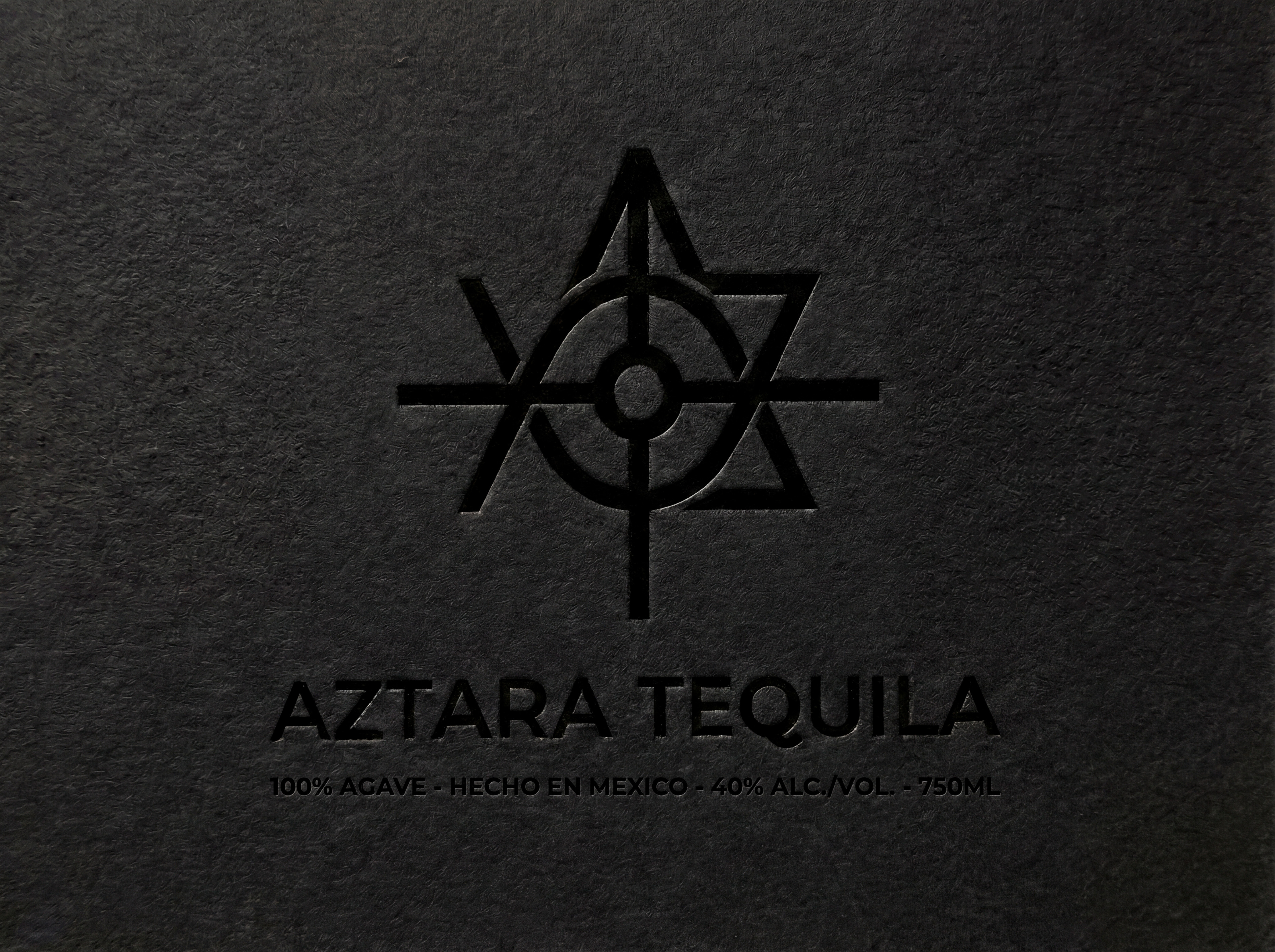 Aztara Tequila – Brand Identity Concept 3d agave blender branding corel draw design emblem geometric graphic design hand drawn identity concept logo design luxury packaging design process sketching spirits tequila typography
