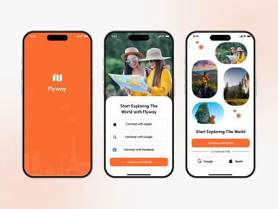 Travel App UI/UX Design app interface clean design minimal ui mobile app design travel app trip planner ui design ux design