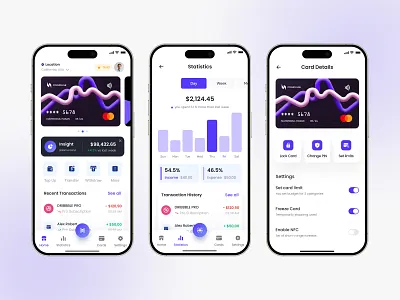 Finance Banking App UI/UX Design clean design dashboard design finance ui fintech design hero section minimal ui modern ui ui design ux design website design