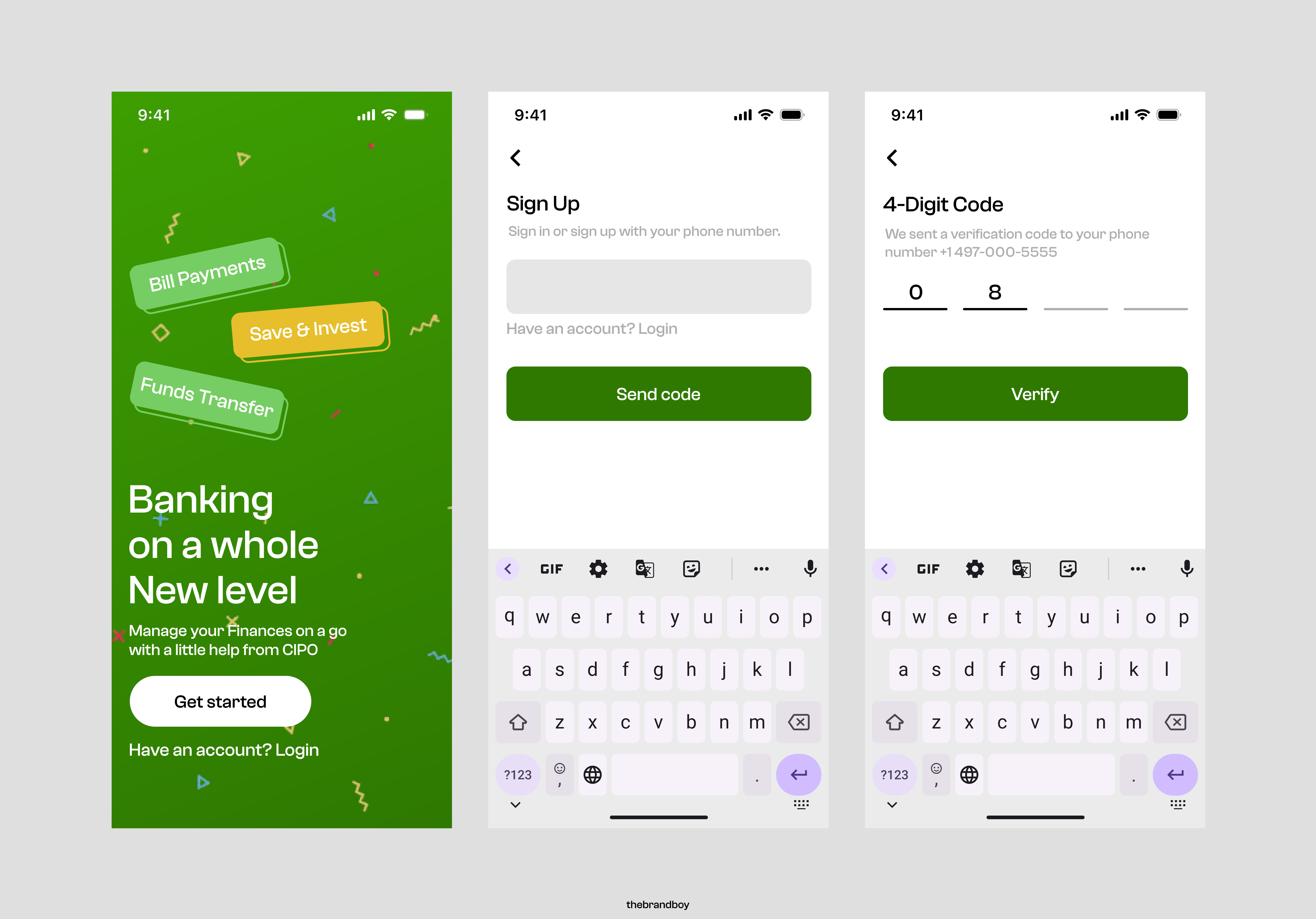 Fintech App(Sign up Screen design figma fintech fintech app illustration ui ui design uiux design ux design