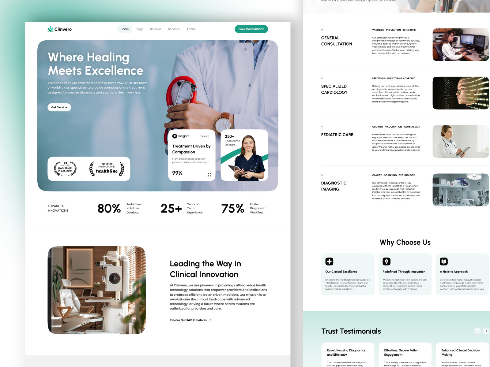 Example of High Conversion Landing Page Design