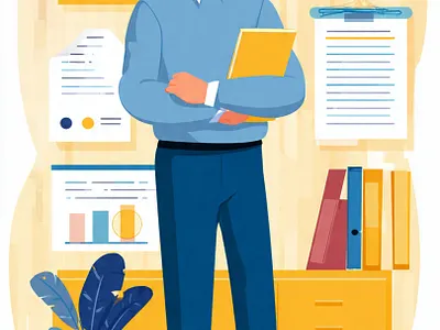 Illustrations for PowerPoint and motion graphics 2d advertising animation flat motion graphics powerpoint slides