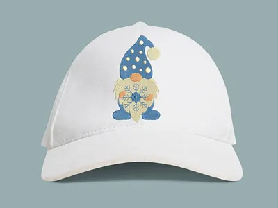 Winter Holiday Christmas Gnome Snowflake christmas gnome christmas ornament cozy holiday festive gnome graphic design holiday decoration scandinavian christmas seasonal celebration snowflake decor winter decor winter holiday