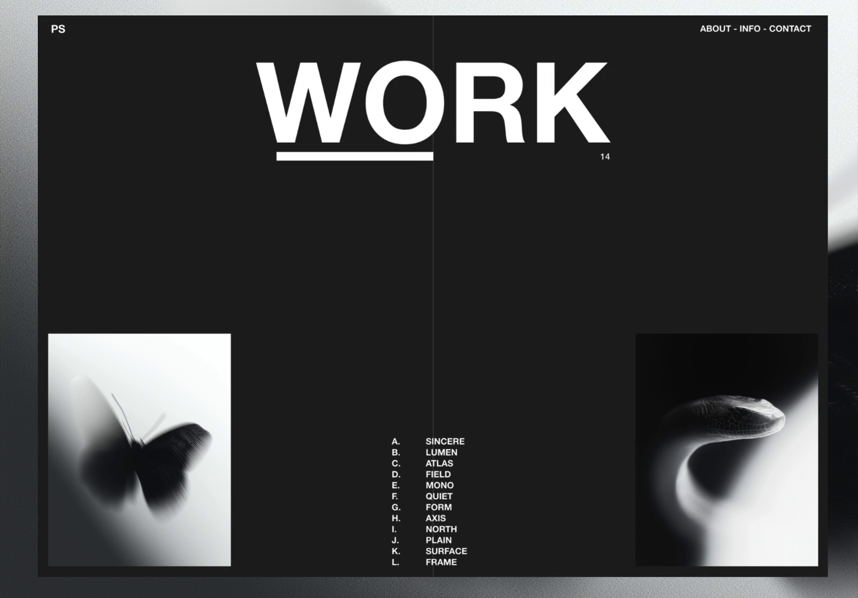 Example of Landing Page Design & Framer Development
