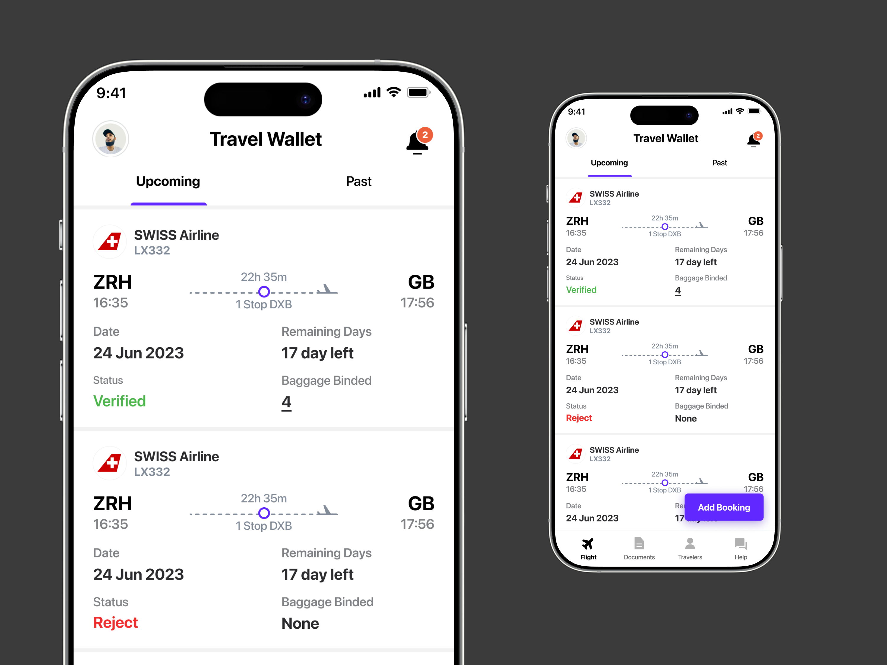 Paxdoc — Flight Booking & Travel Wallet App by Wavespace – Mobile App ...