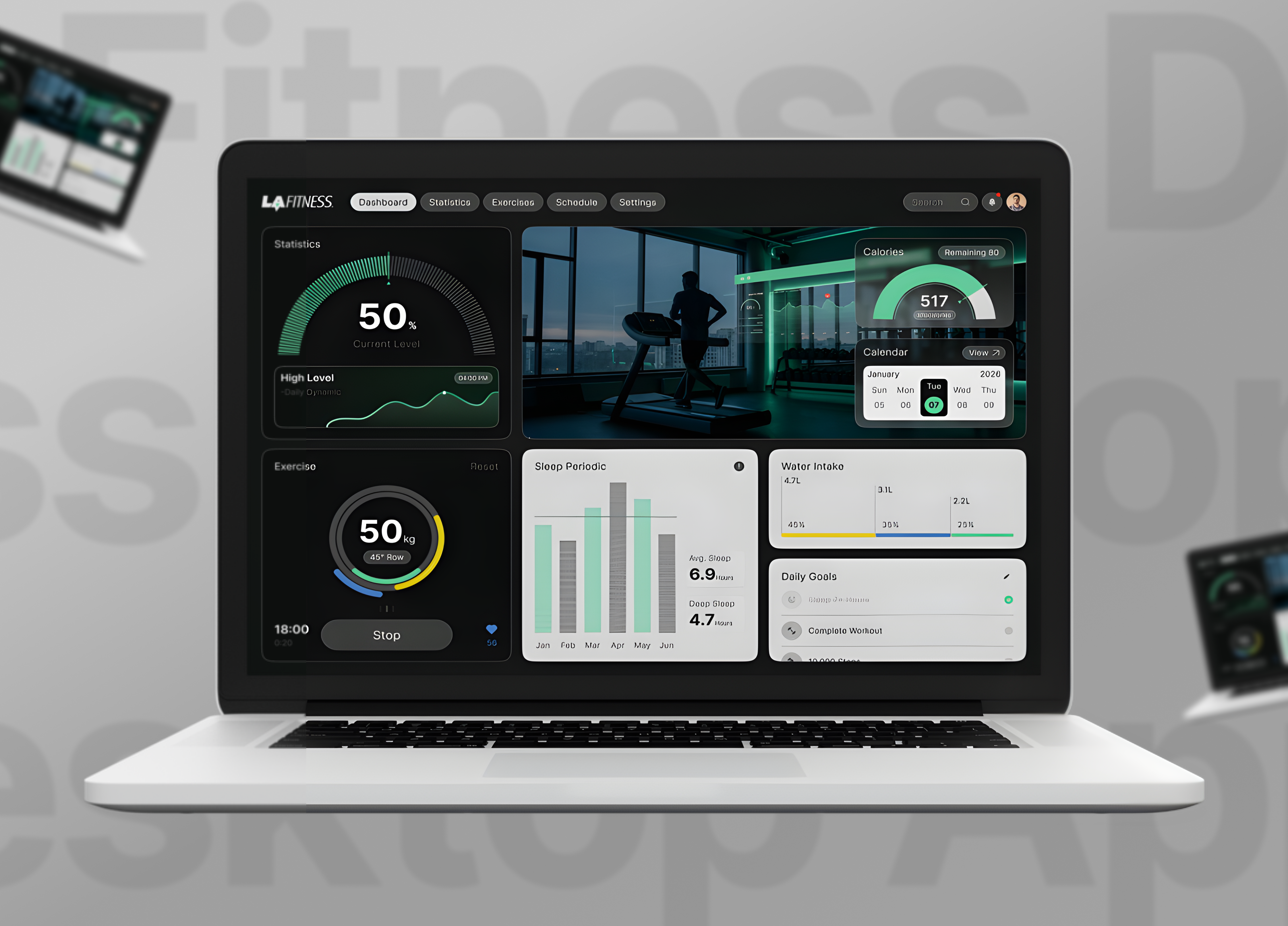 Fitness Dashboard animation dashboard ui dashboard uiux ecommerce fitness dashboard graphic design heatlh care management dashboard saas trendy design ui uiux ux website