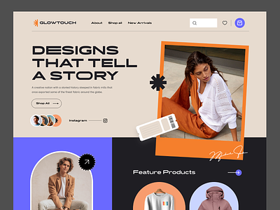 Fashion eCommerce Website Design beauty cloth website clothing website ecommerce fashion fashion ecommerce fashionblogger header homepage landing page mockup online shop outfits photography shopping website trend ui ux web design website