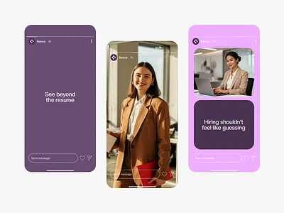 Retora Social Identity 3d animation app banner design brand brand identity branding design graphic design illustration logo motion graphics retora template typography ui ux vector visual visual design
