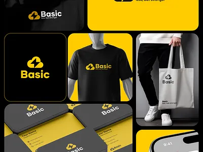 Basic-Logo Design adobe branding design design logo graphic design illustration logo logo design ui vector