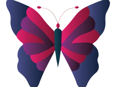 butterfly 3d animation branding design graphic design illustration logo motion graphics ui vector