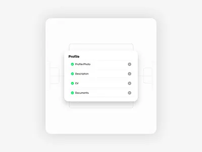 Profile Completion - Jobly Landing Page graphic design illustration landing landingpage ui ux web website