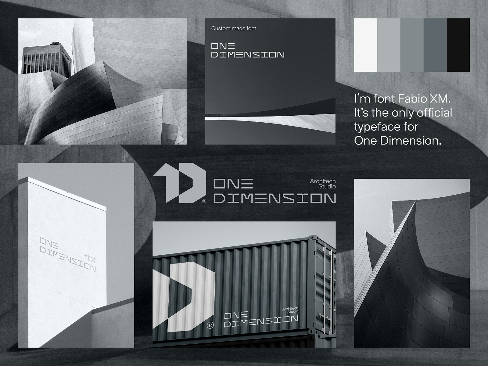 ONE DIMENSION Architect Studio by Omar Mansoor on Dribbble