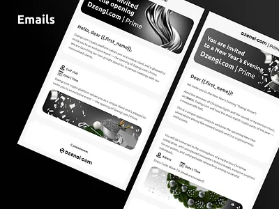 {Dzengi.com | Prime — VIP Club Branding branding email graphic design