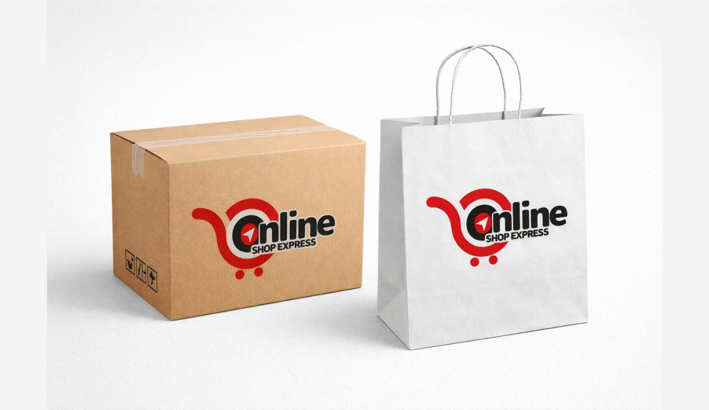 E-commerce Logo Design & Brand Identity 3d animation brand identity branding client project creative identity digital branding e commerce branding graphic design logo logo design minimal logo modern logo online shop startup branding ui