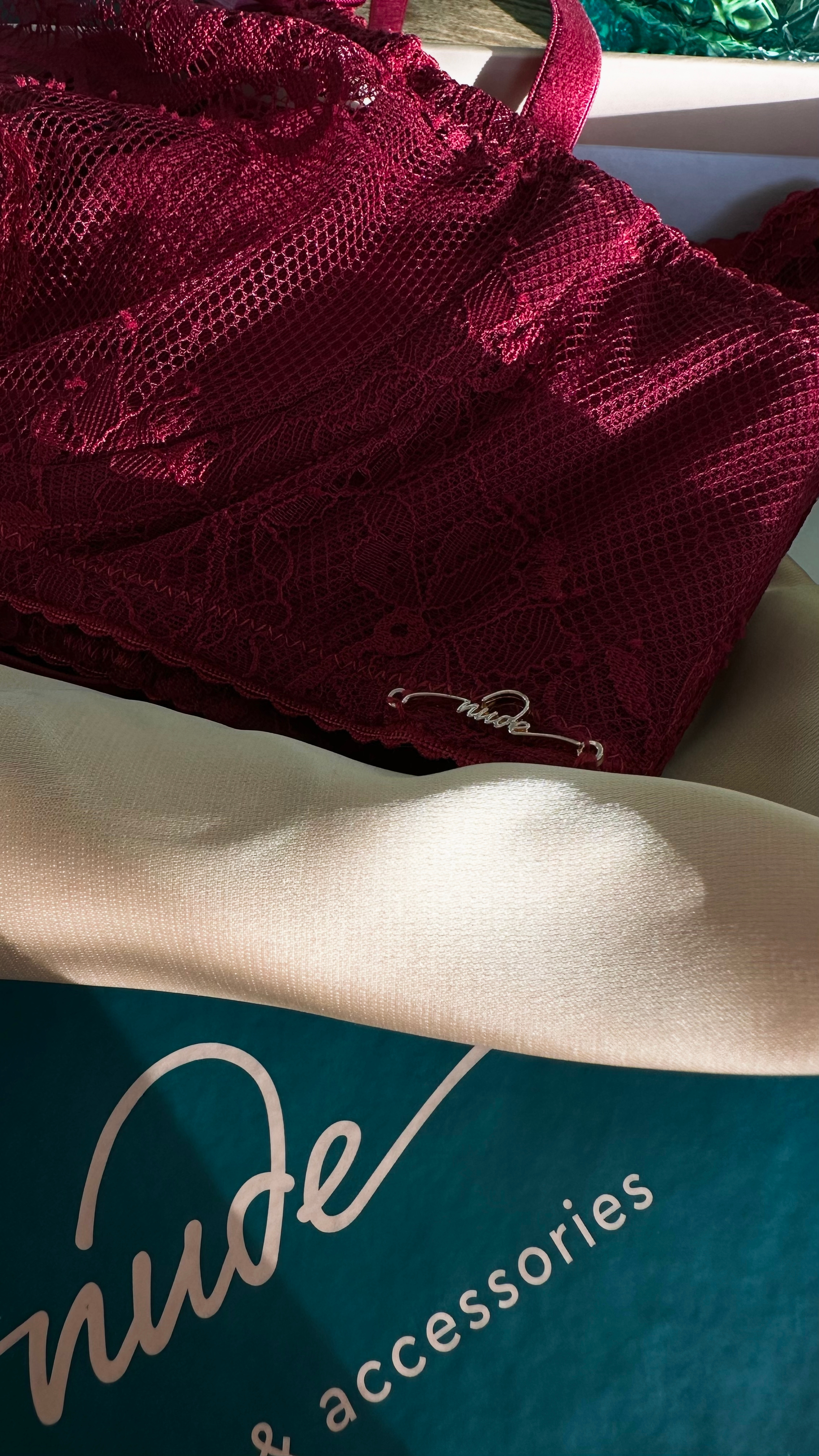 Nude logo. Branding design. Lingerie and underwear online store beauty bra brand atelier brand identity brand targets women branding design system ecommerce female lingerie ginkgo leaf global luxury lingerie market graphic design lingerie logo natural beauty nude nude logo symbol design underwear visual language