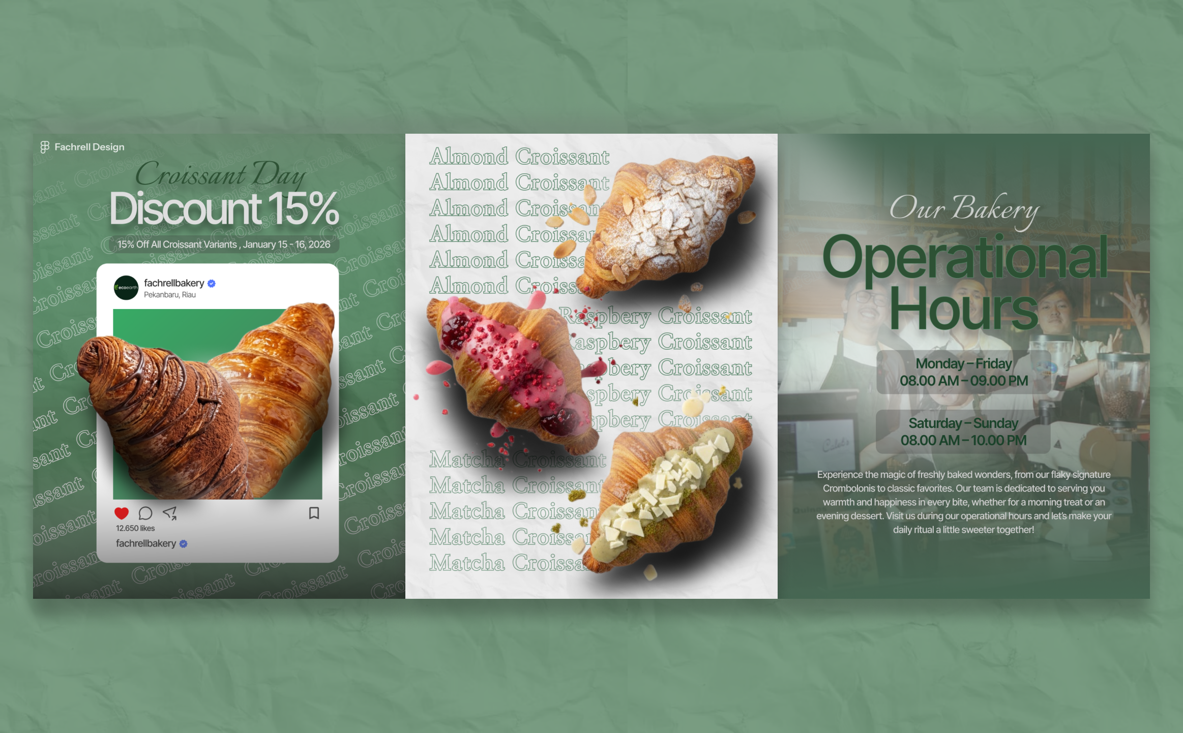 Daily Bakes: Social Media & Branding Suite animation bakery branding graphic design logo resto ui