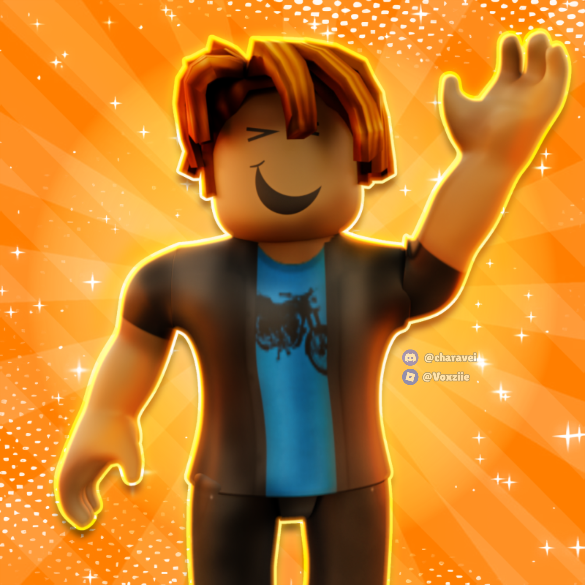 Profile picture example 3drender avatar blender roblox robloxgfx stylized