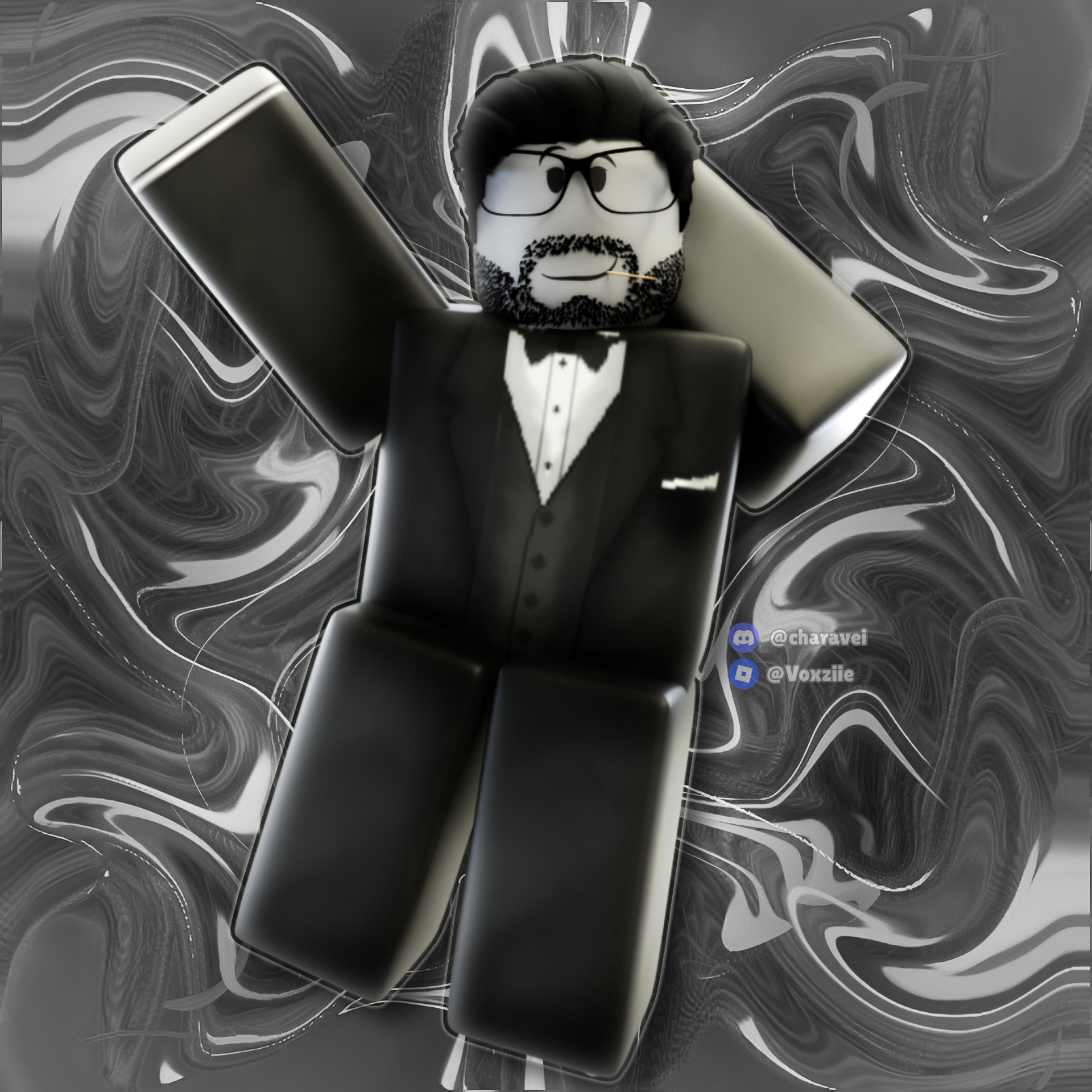 Roblox profile picture commission 3drender avatar blender roblox robloxgfx stylized