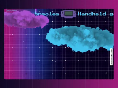 Scroll animation on Wix Studio website in Arkanoid game style 80s animation animations arkanoid arkanoid game css design landing page neon light retro games scroll scroll animation ui velo web design web development wix wix studio