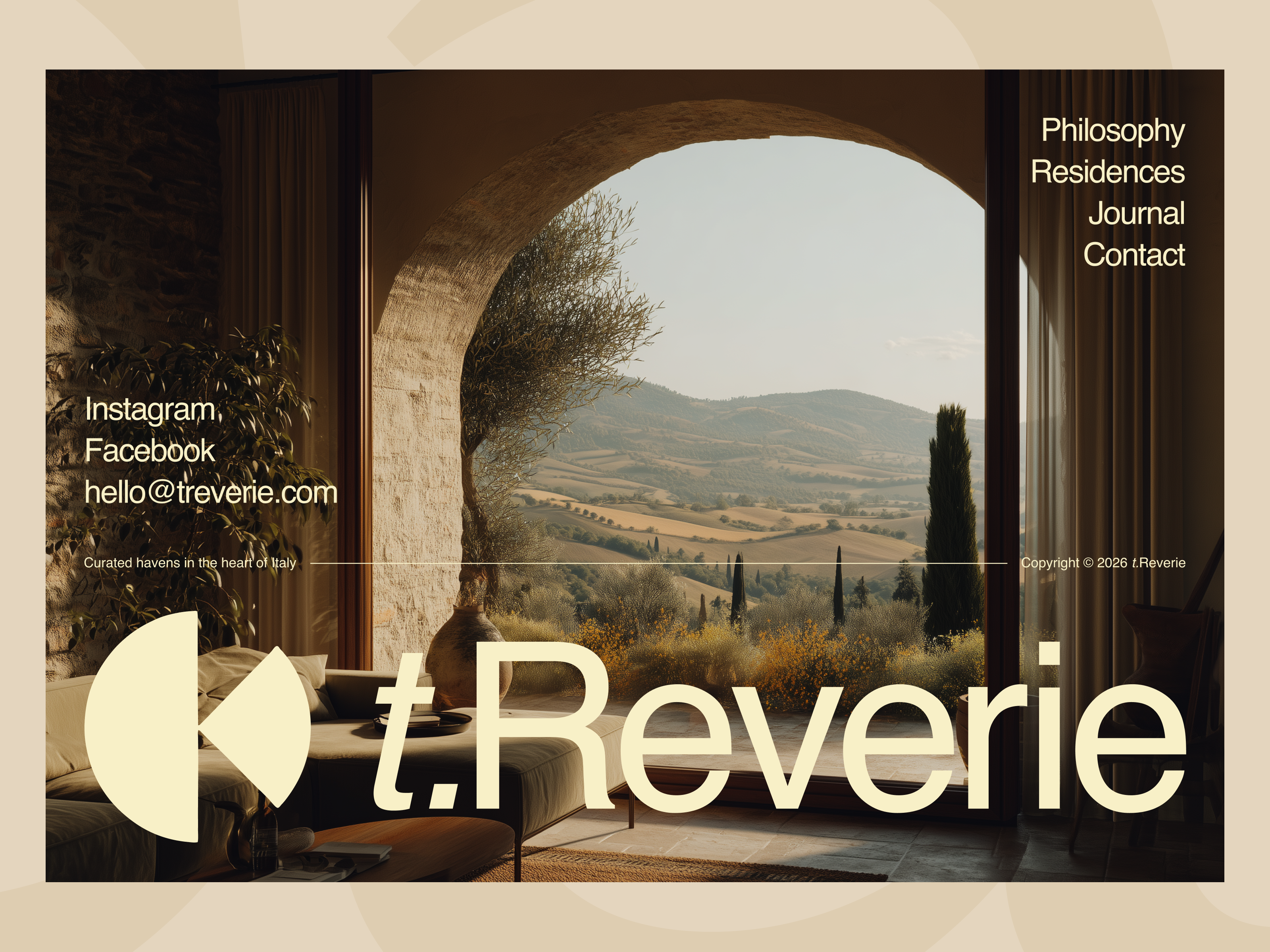 Example of Landing Page / Website Home Page Design