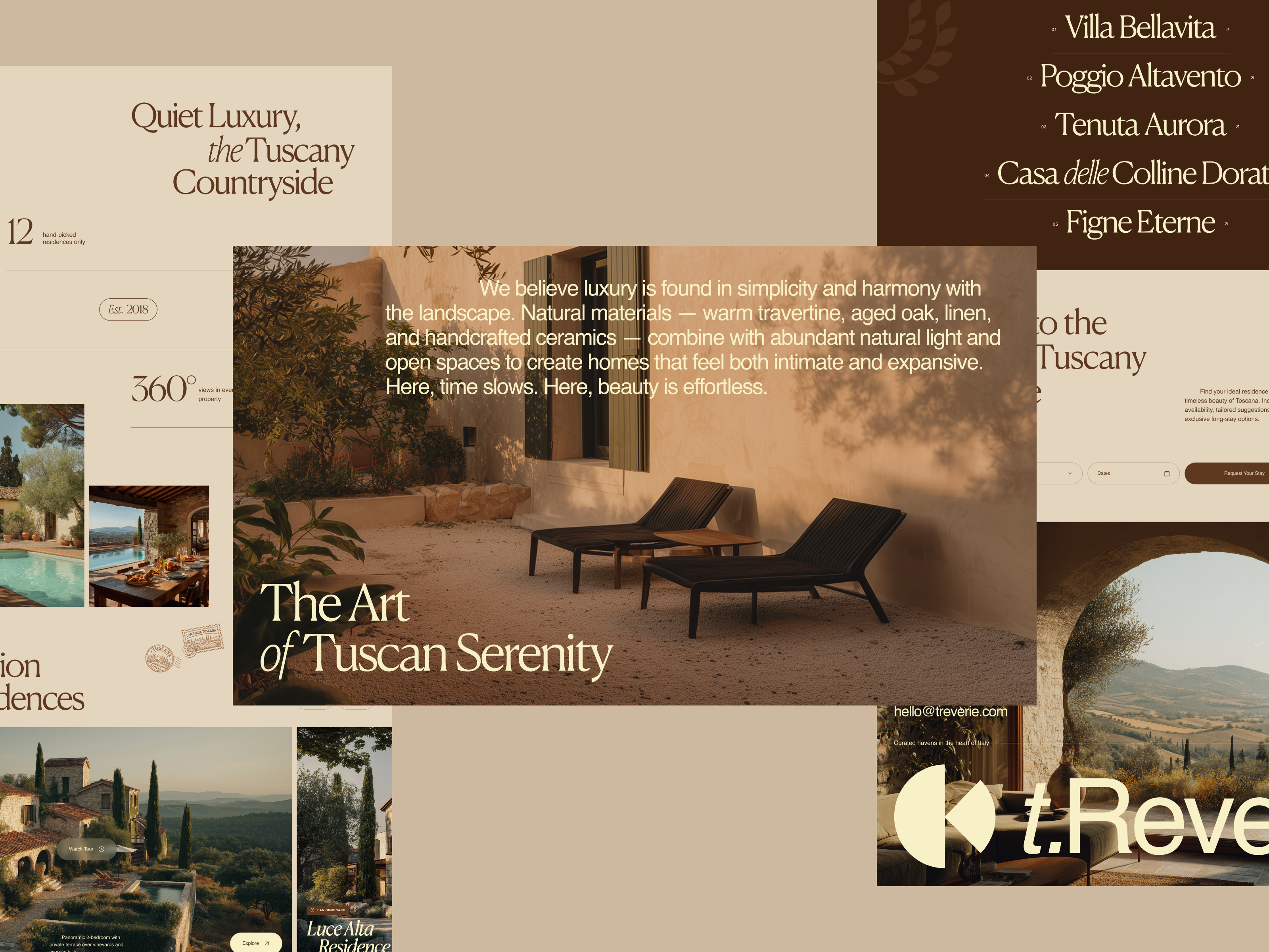 Example of Landing Page / Website Home Page Design